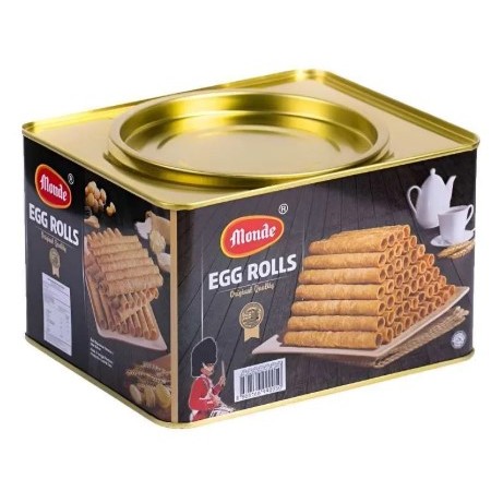 Monde Serena Egg Roll kemasan kaleng 300gr