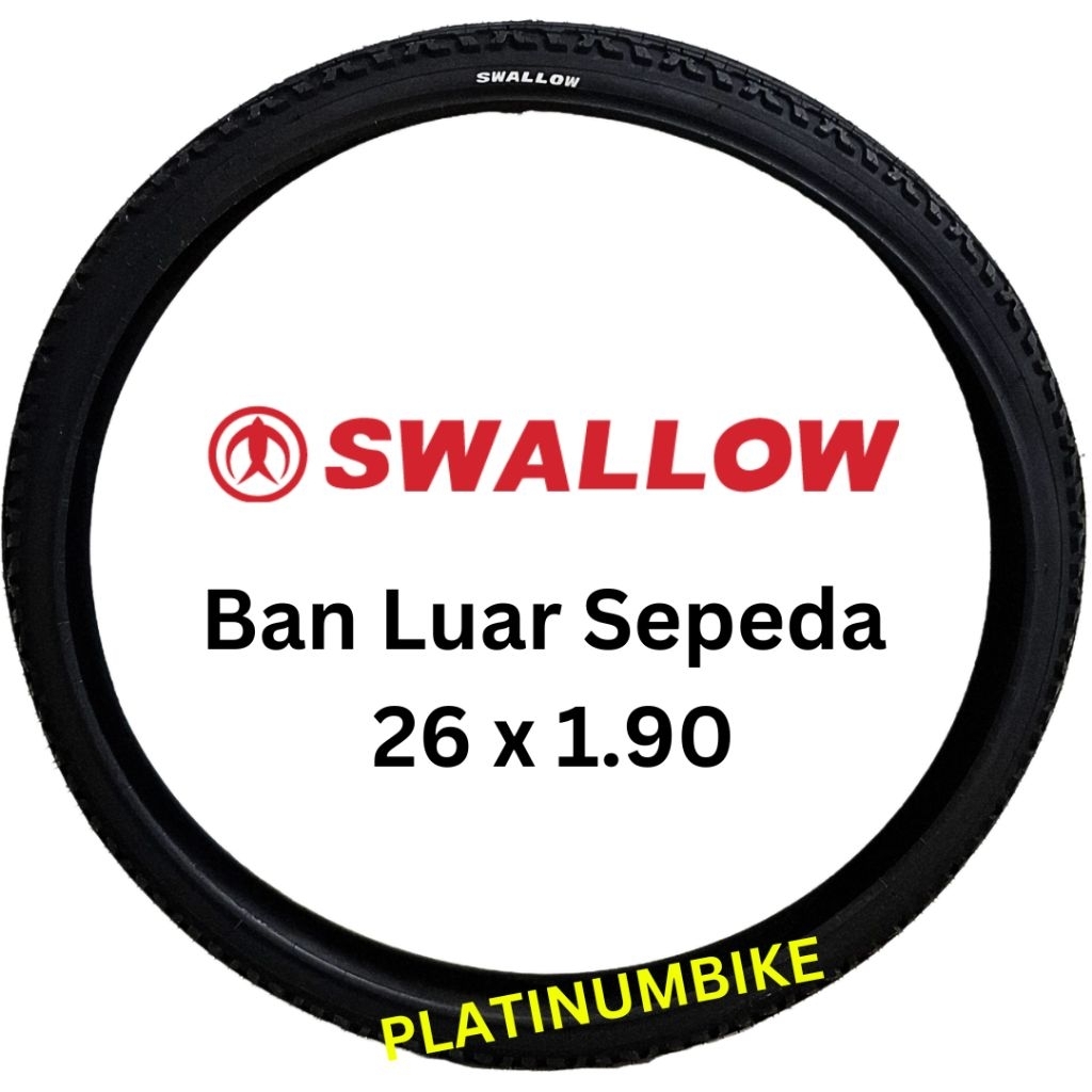 Ban Luar Sepeda 26 x 1.90 SWALLOW Sepeda MTB Federal CTB