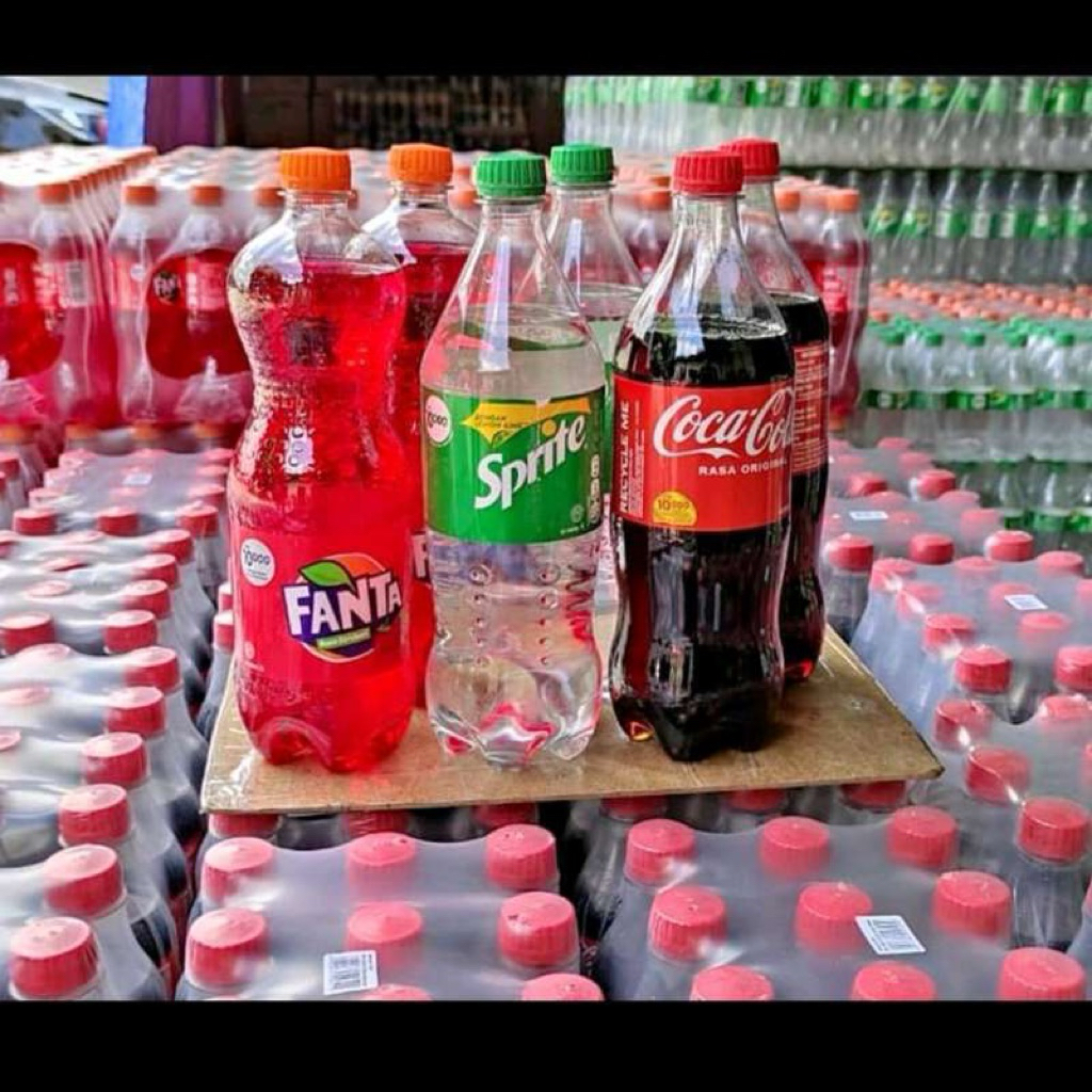 FANTA, COCA COLA, SPRITE 1 liter
