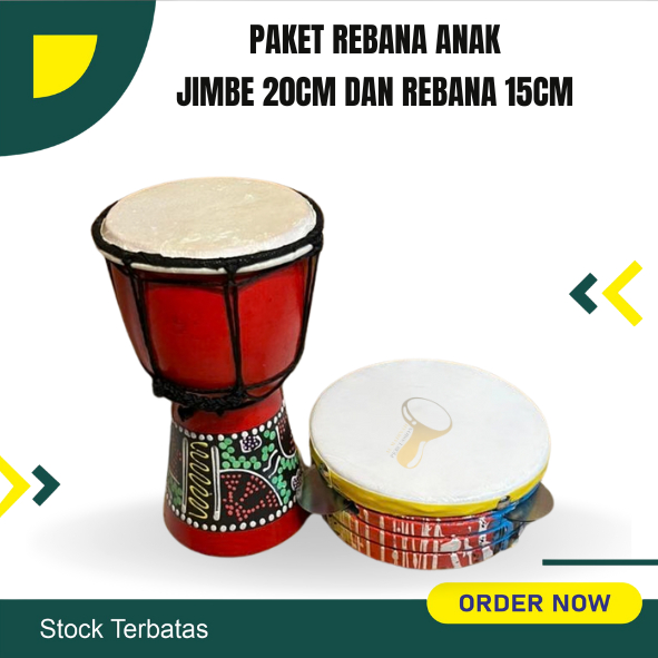 Rebana Anak satu Paket Hadroh dan Jimbe