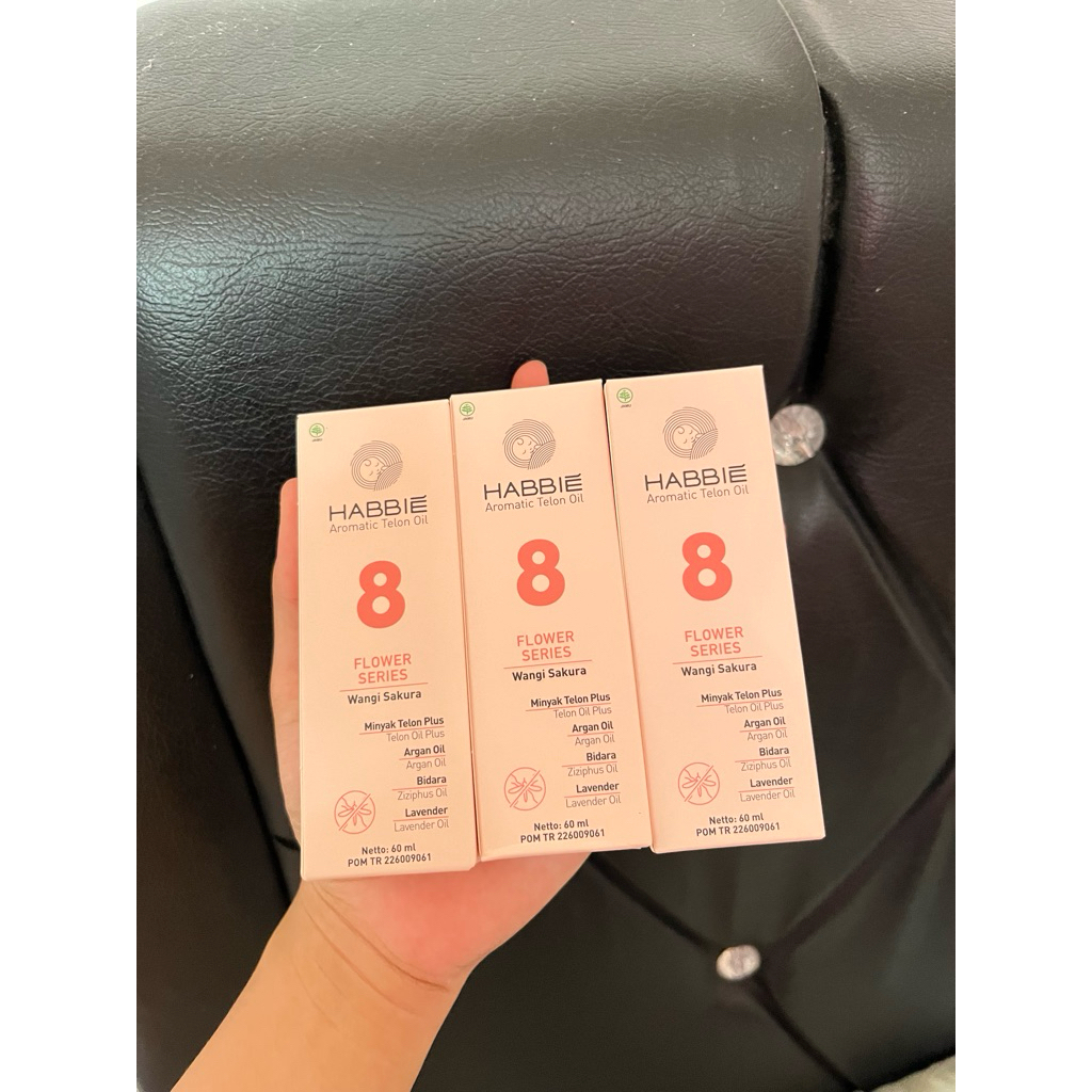 MINYAK TELON HABBIE FLOWER SERIES NO 8 SAKURA
