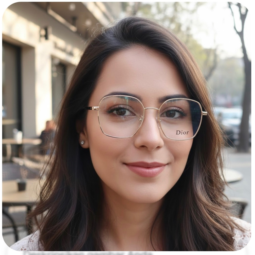 Frame Kacamata Wanita Kode 98130 Kacamata Wanita Lensa Photocromic Antiradiasi Blurey Minus/Clinder