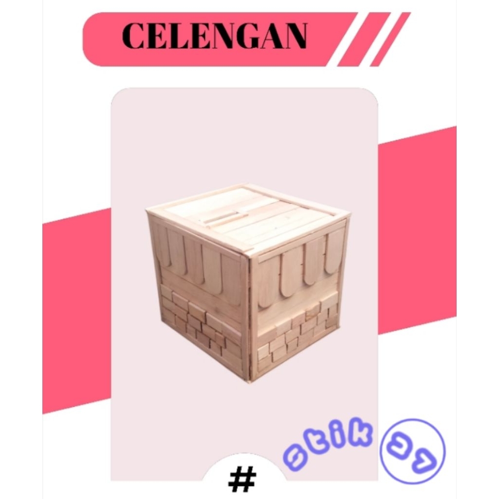 CELENGAN Prakarya Kerajinan Tangan dari stik es krim