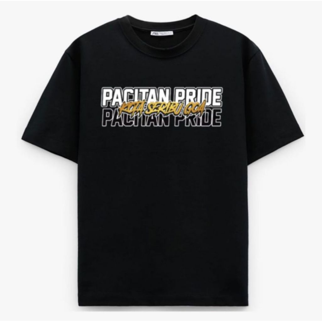 KAOS TSHIRT PACITAN KOTA SERIBU GOA//KAOS DISTRO PACITAN PRIDE