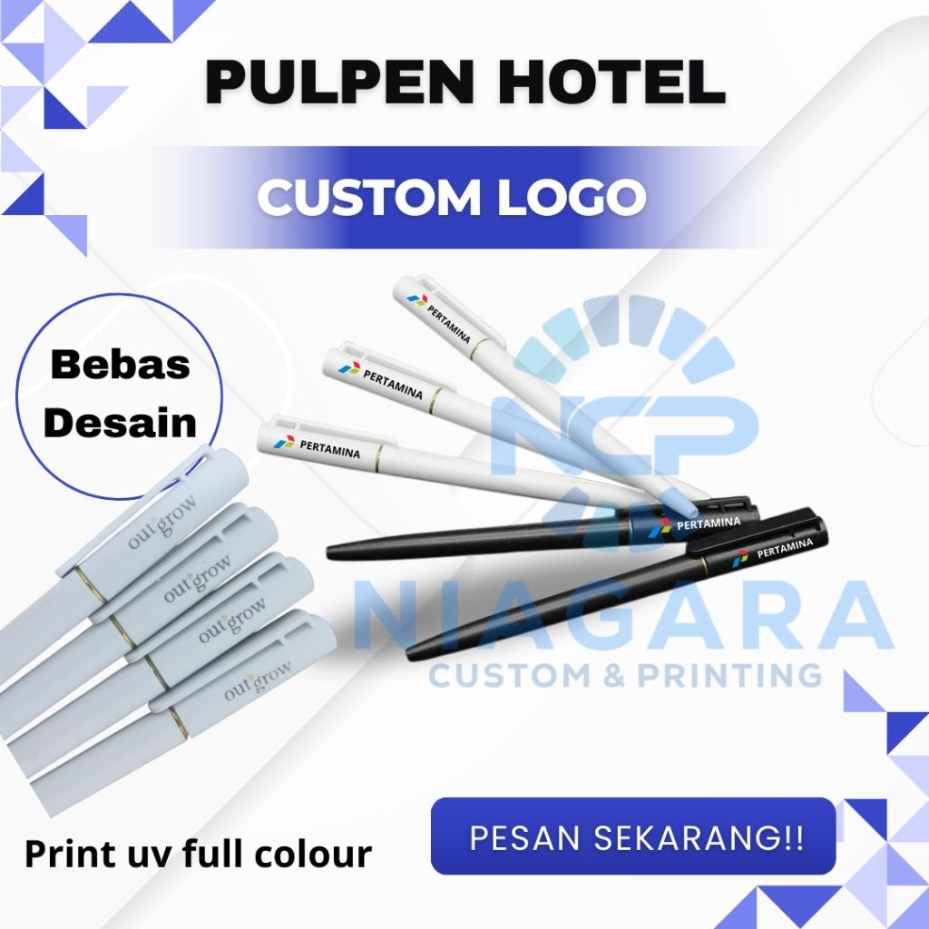 Pulpen custom/pulpen hotel/souvenir/Print uv timbul