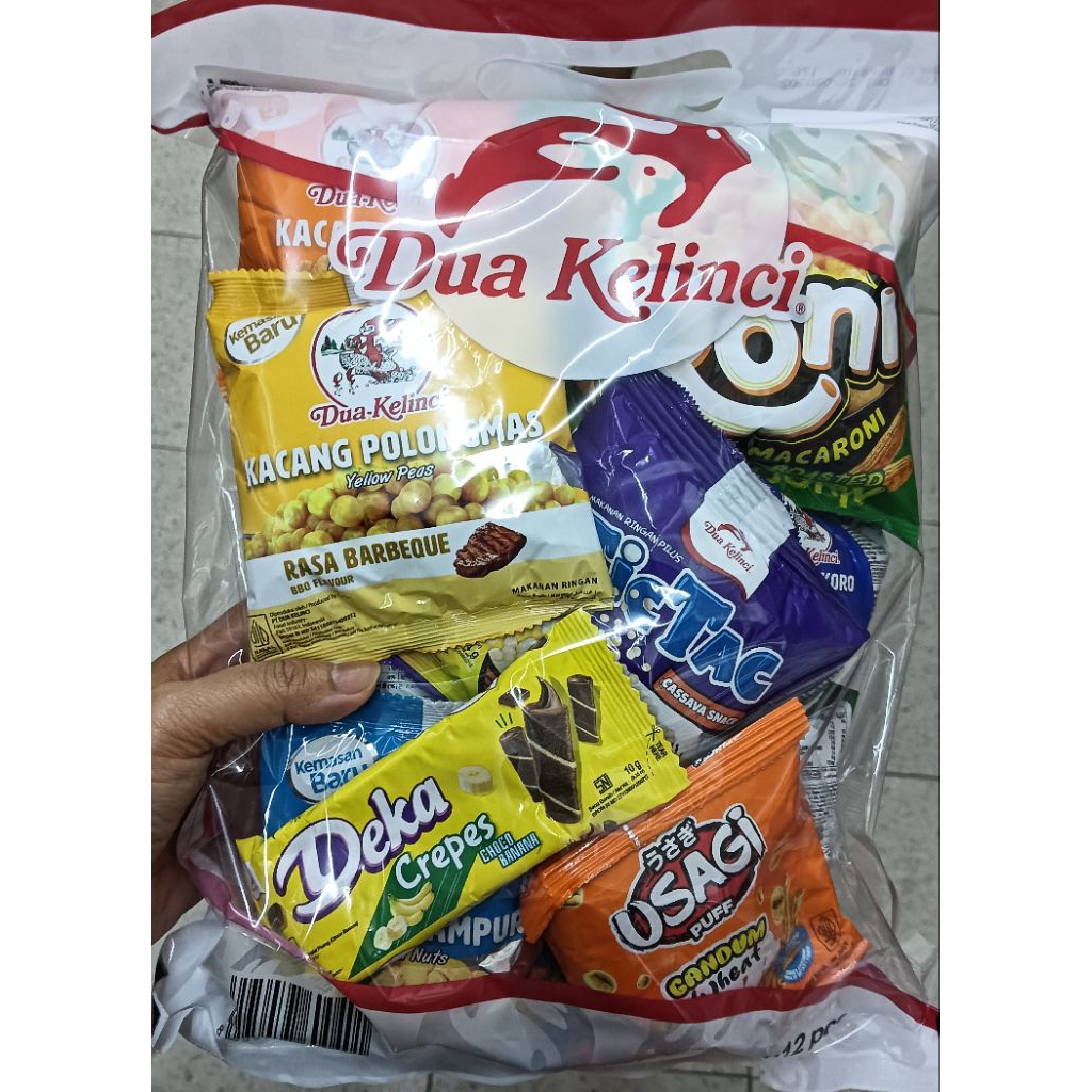 paket cemilan dua kelinci