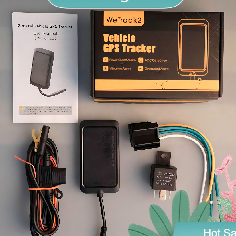 GPS Tracker Wetrack 2 terbaru Original Garansi Garansi Untuk mobil dan motor