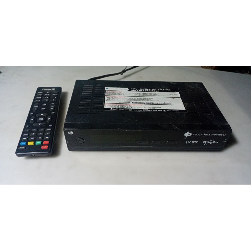 RECEIVER PARABOLA NEX PARABOLA NORMAL