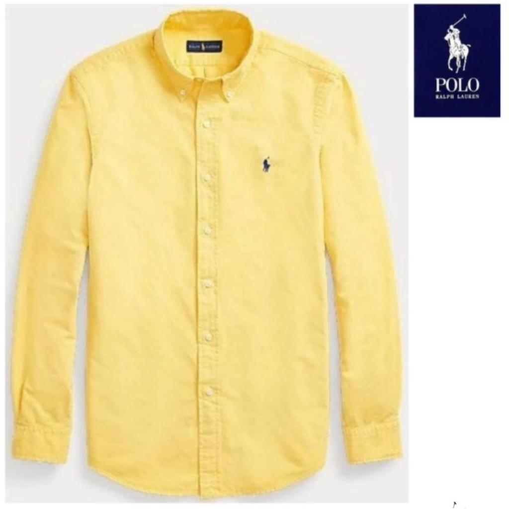 Kemeja Pria Polo Ralph Lauren Lengan Panjang Slimfit Casual - Kemeja Pria Polo Ralph Lauren Premium