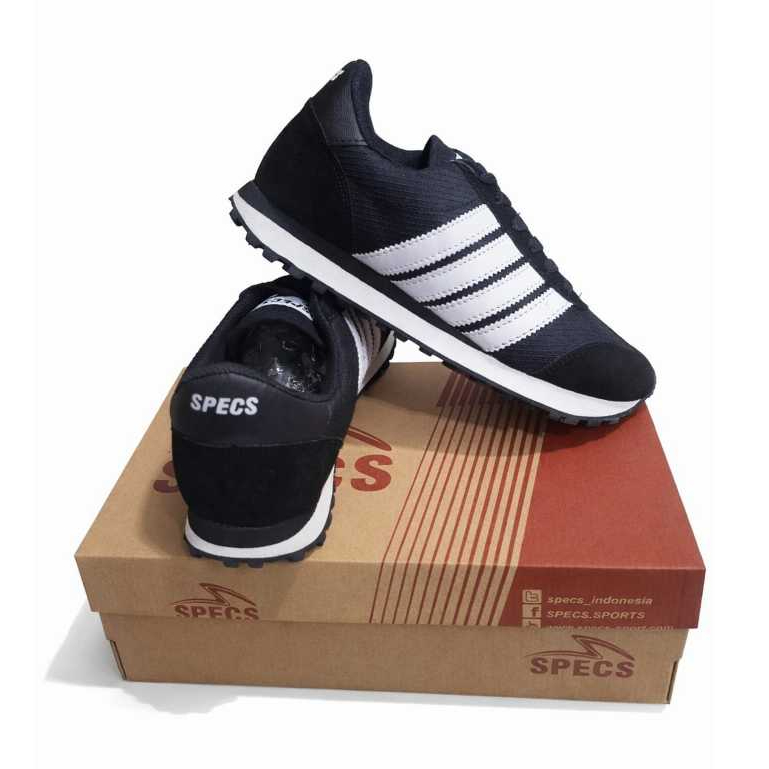 Promo COD Sepatu Sneakers Pria Dan Wanita Sepatu Specs Hitam Polos Sepatu Pria Dan Wanita Sepatu Sek