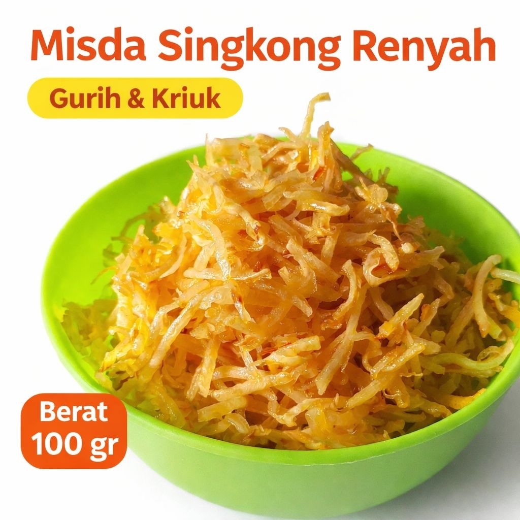 Misda Singkong Pedas Manis | Misda Keripik Singkong | Pikda Singkong Berat 100 Gram