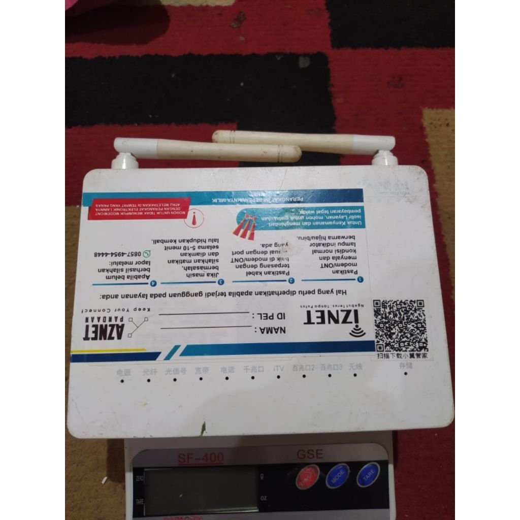 router wifi merek ZTE china