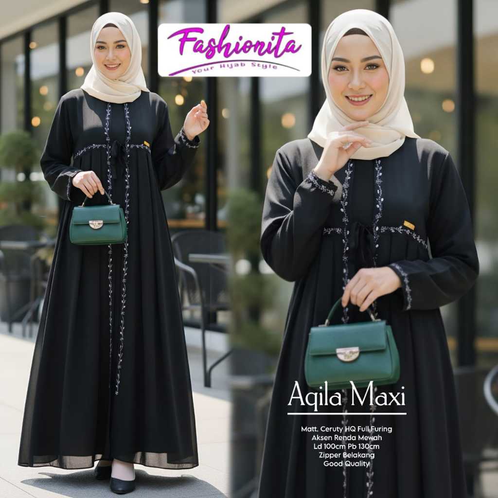 Pakaian Wanita FIRDA SAFIYA AQILA MAXI Trend FASHION HQ From FASHIONiTa