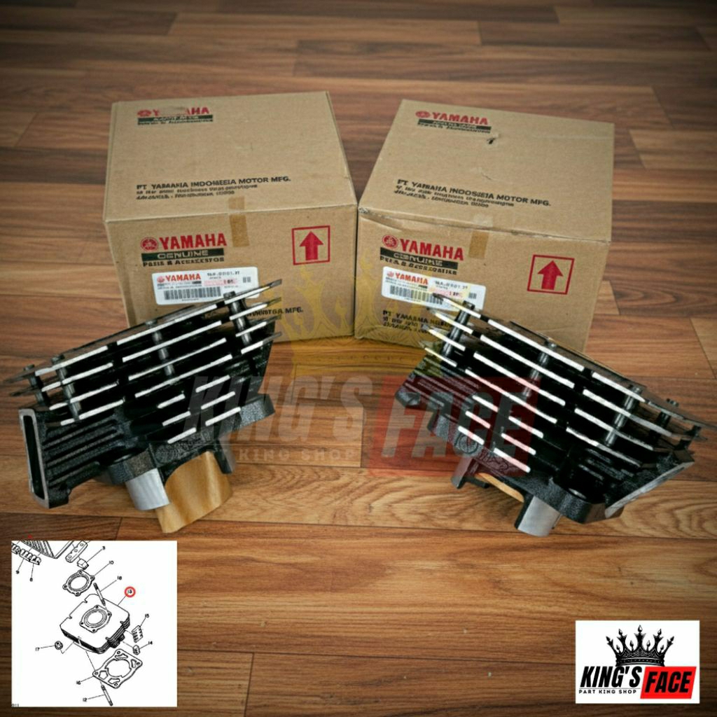 Kingsface BLOK SEHER RX KING RX-KING RXK YP1&YP2 ORIGINAL YAMAHA YGP - 3KA-E1311-31