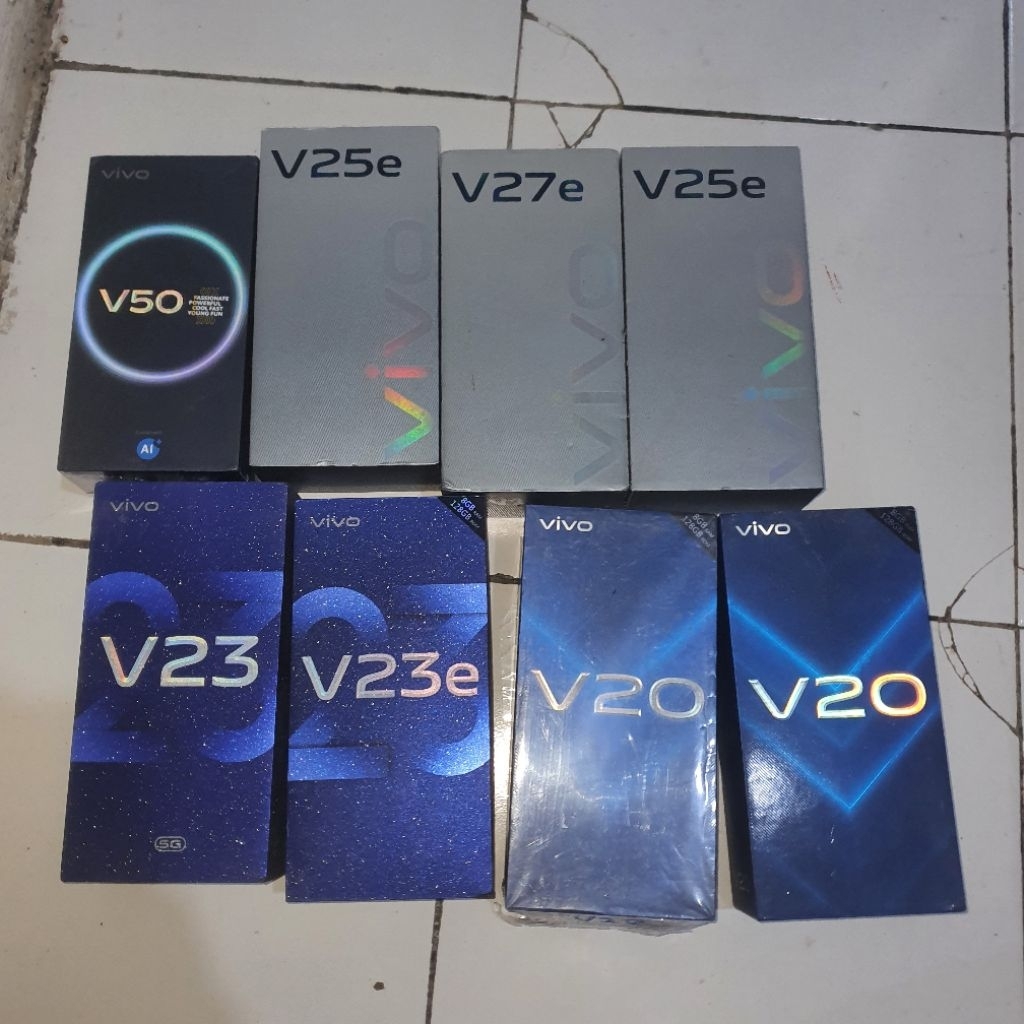 Dus Box Vivo V20 V23 5G V23E V253 V27e V50 Lite ORI Copotan