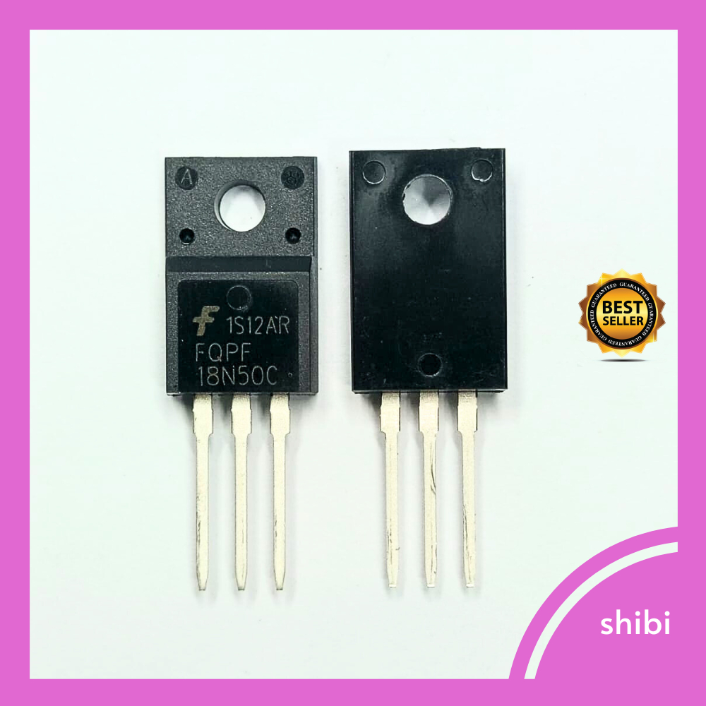 FQPF18N50 18N50 MOSFET 18A 500V DIP TO-220 BARU GARANSI