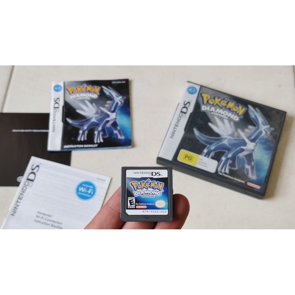 pokemon diamond nds original mulus fullset