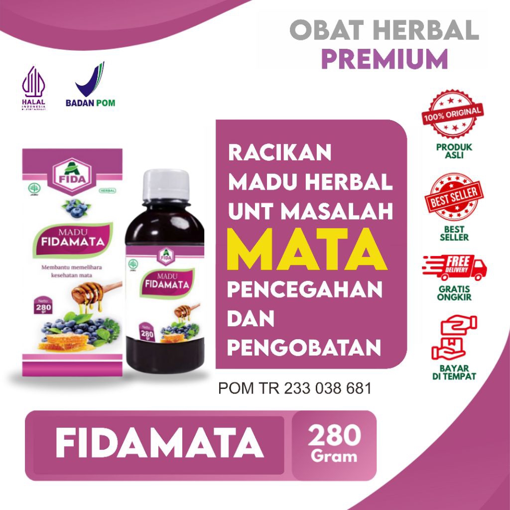 Fidamata Racikan Madu Bilberry