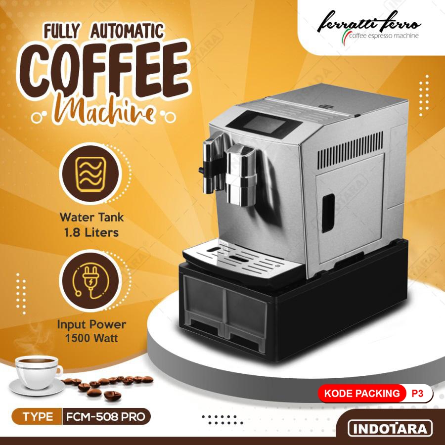 Mesin Kopi Otomatis FERRATTI FERRO FCM508 Pro