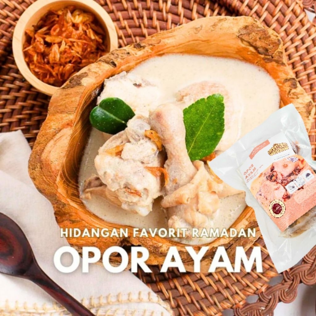 OPOR AYAM 1/2 EKOR FROZEN  - MAKANAN SIAP SAJI - FROZEN FOOD - DARMOJO