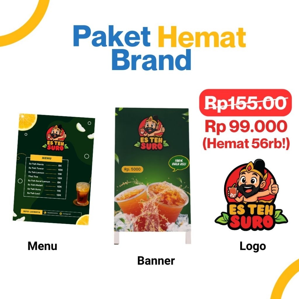 Jasa Desain Logo Semua Design Olshop Makanan Fashion Usaha Toko Premium Termurah
