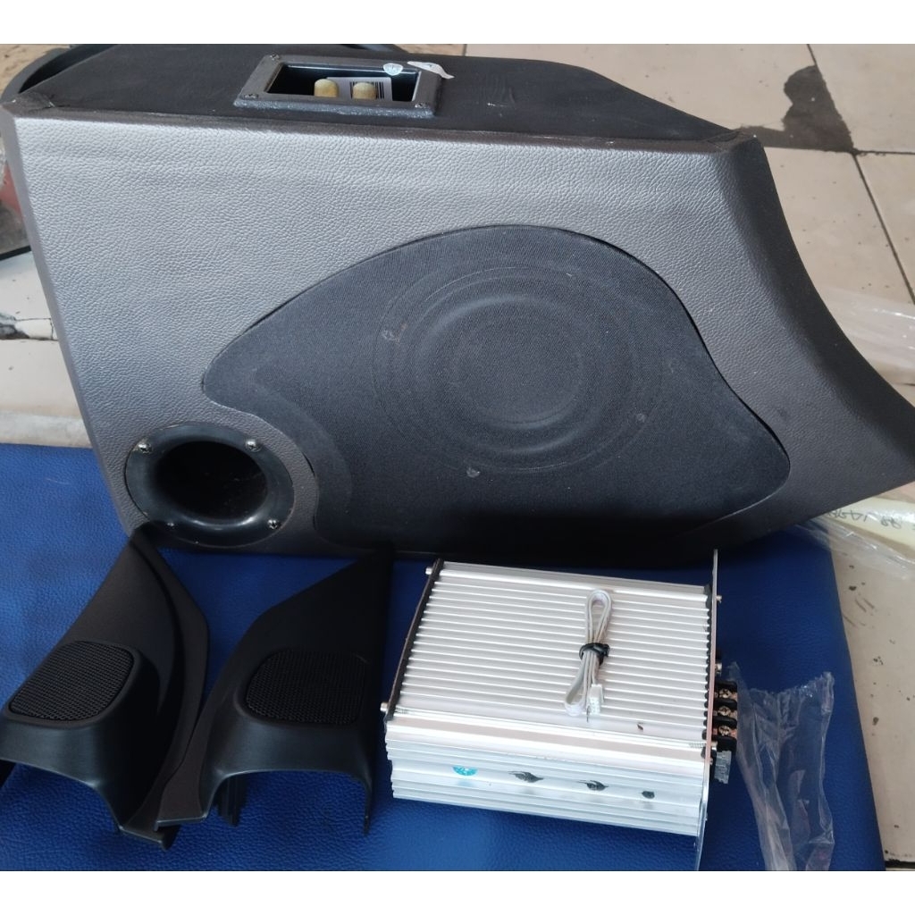 PAKET AUDIO BASSTUBE UNTUK MOBIL CRV 2013