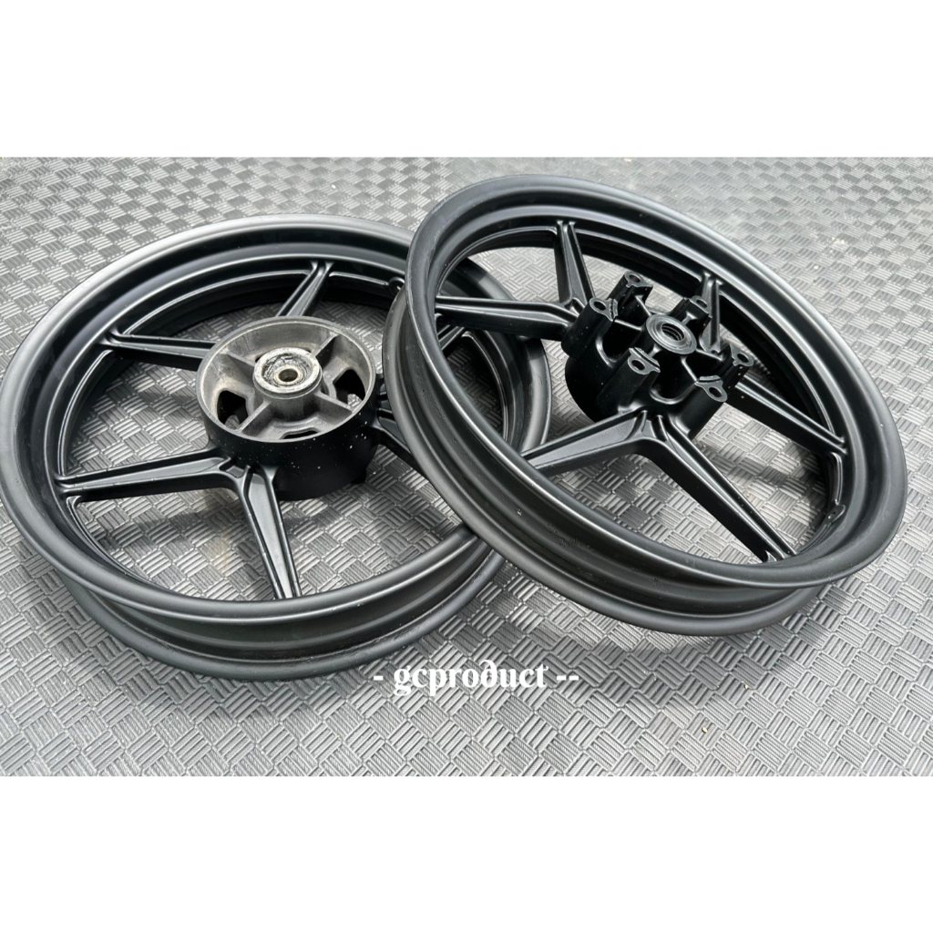 Velg Tapak Lebar AXIO Full Set Depan Belakang PNP ke Vixion NVA/NVL, CB150R Old, Megapro New, verza