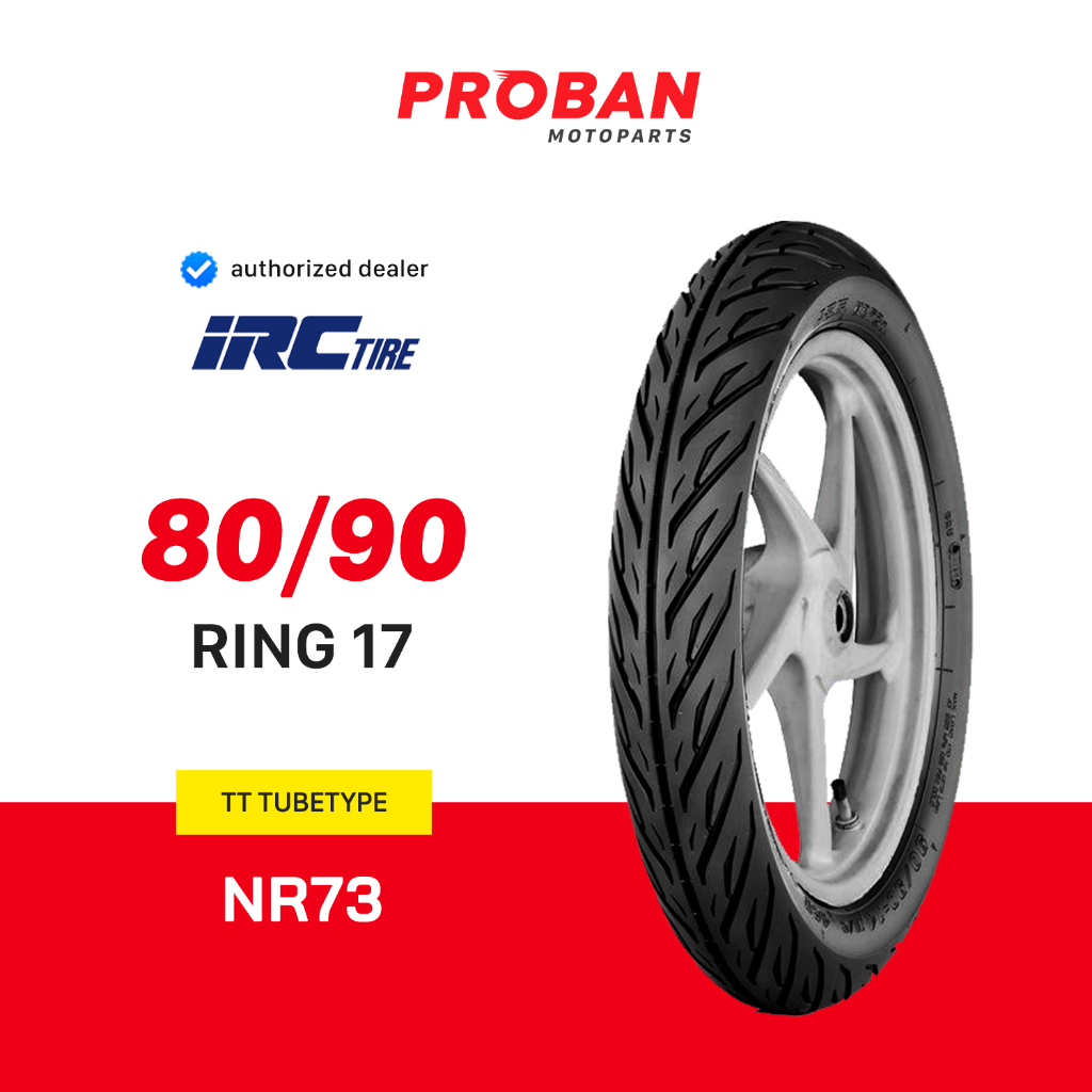 Ban Motor Tubetype Ring 17 IRC TT NR73 80/90-17