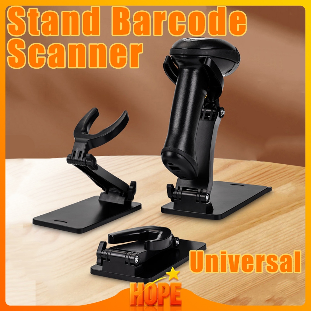 Stand Barcode Scanner Barcode Scanner Barcode Scanner 2D Dudukan Barcode Universal Kompatibel All Ty