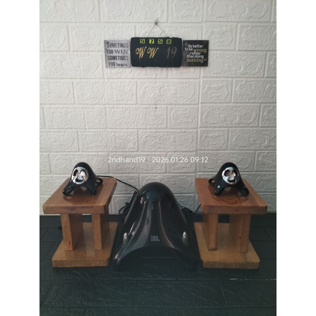 Speaker aktif multimedia JBL Creature III BEKAS / SECOND