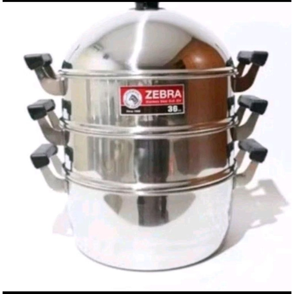 ZEBRA PANCI 4PCS STEAMER SET 36 CM  164436