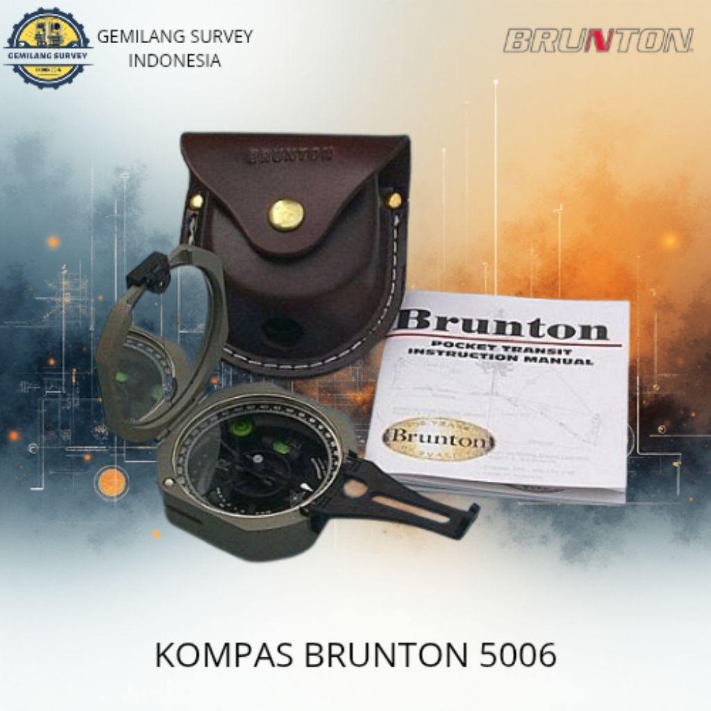 Compas Brunton 5006 Second / Kompas Brunton Made In USA Bekas