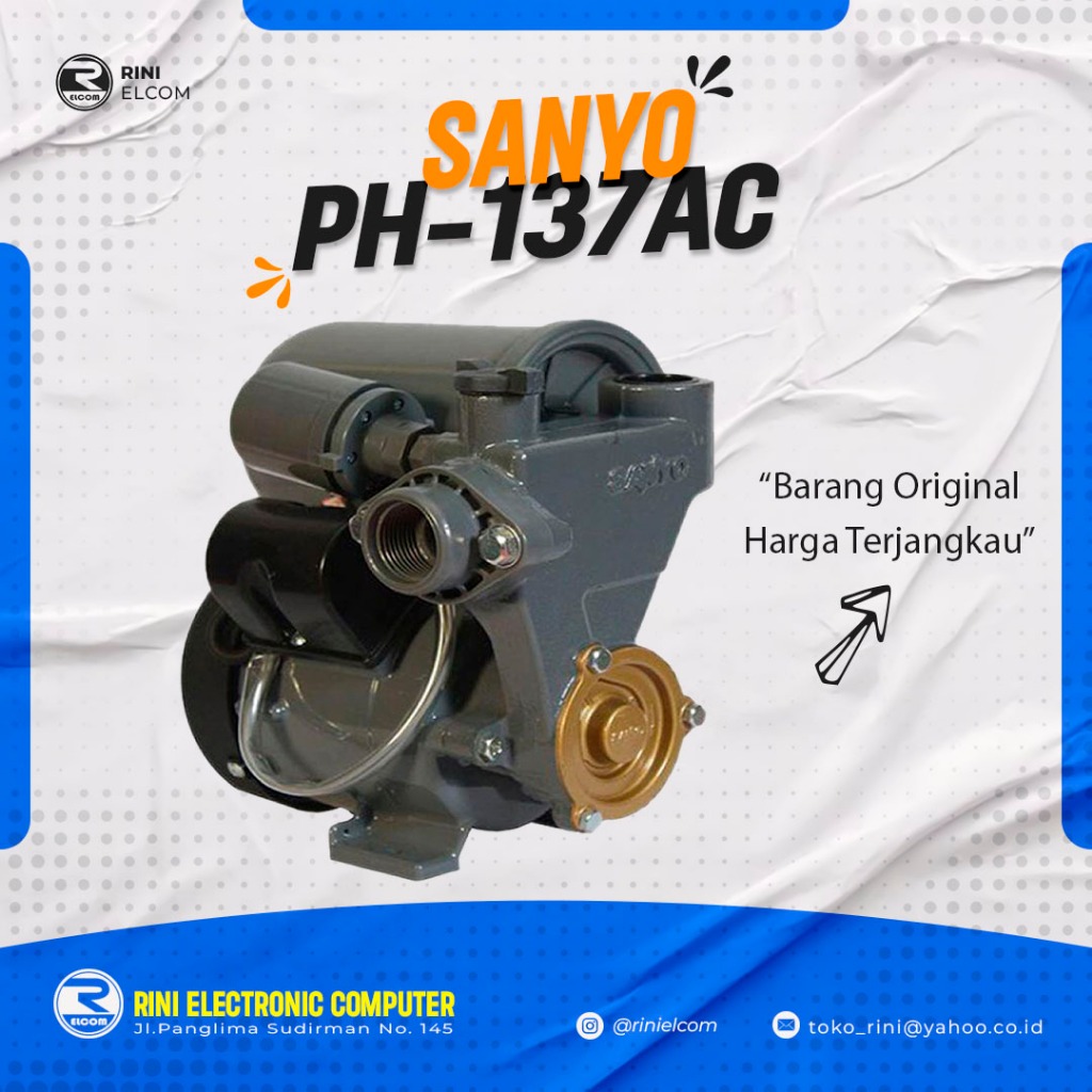 Pompa Air SANYO PH 137 AC PH137AC