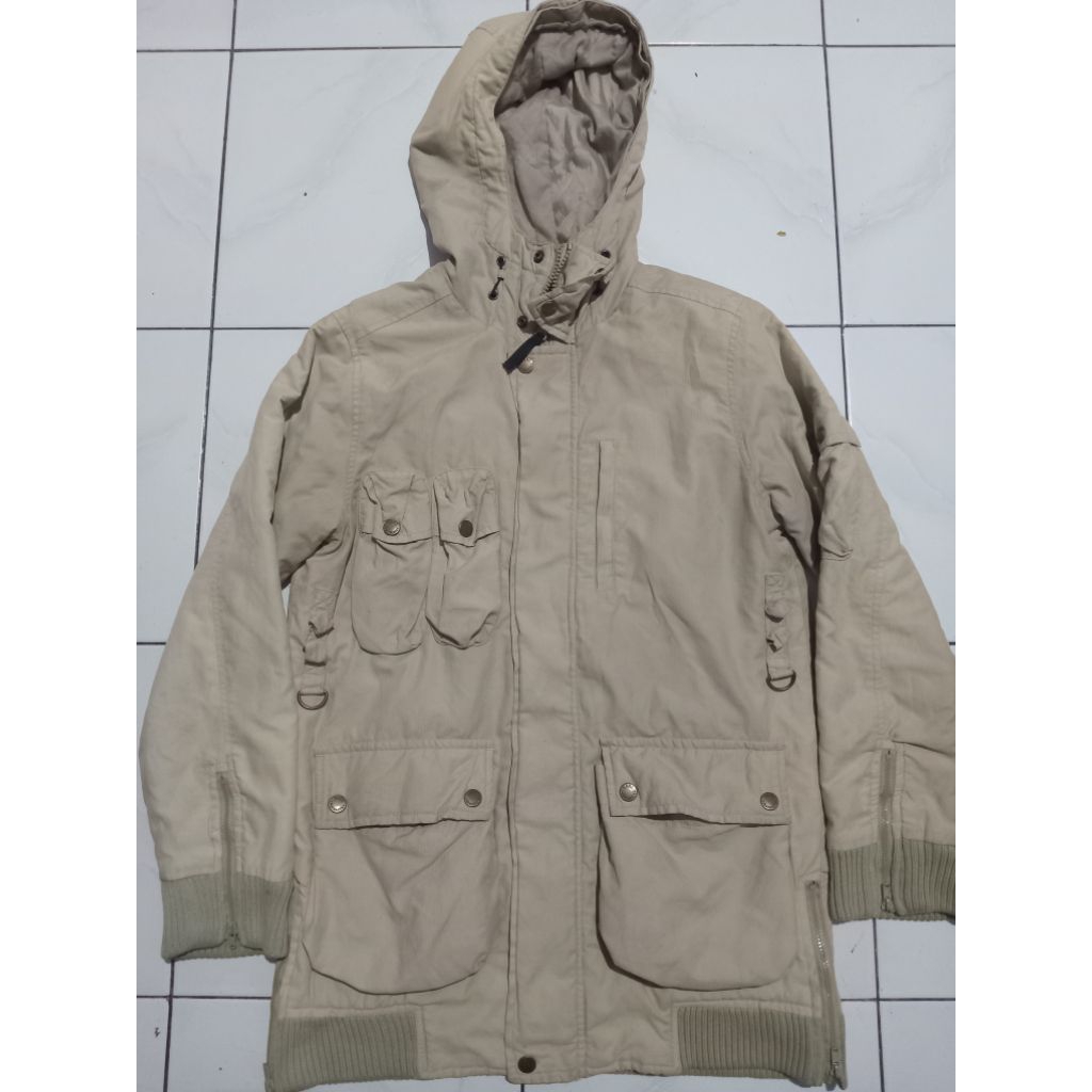 jaket parka bomber vans 90 second ori