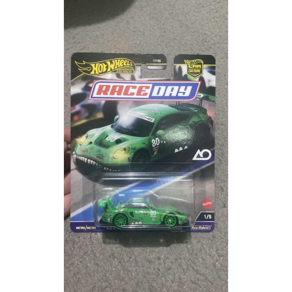 Hotwheels premium rexy porsche 911 GT3 R