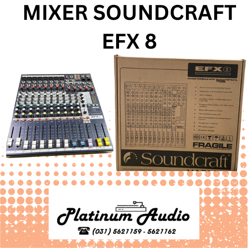 Mixer Soundcraft EFX 8 Channel