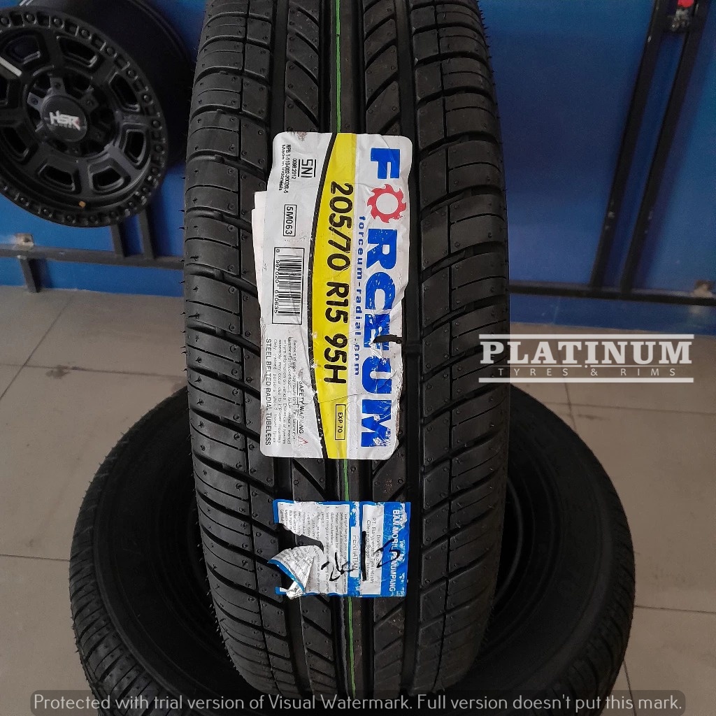 BAN MOBIL 205 70 R15 FORCEUM EXP 70 | BAN MOBIL KIJANG 205 70 R15 FORCEUM EXP
