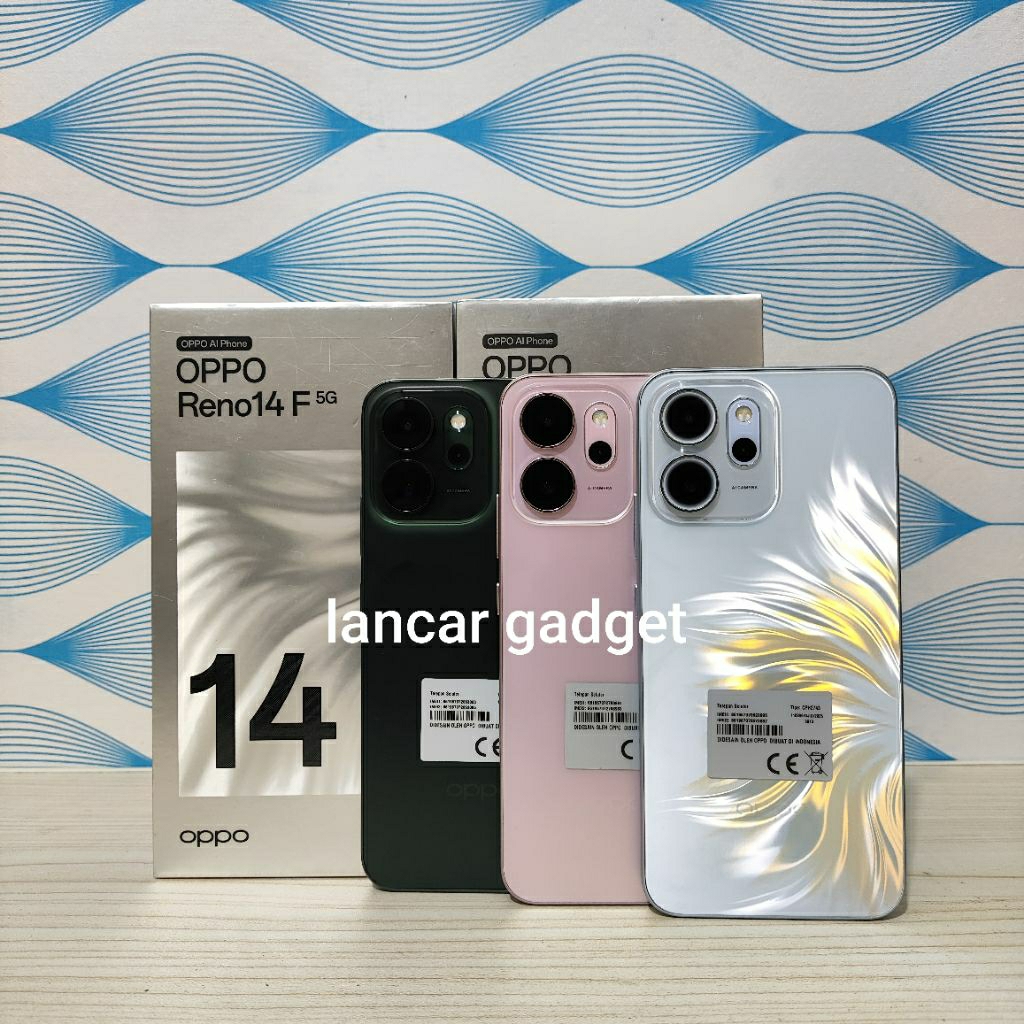 OPPO RENO 14F 5G 8/128GB & 8/256GB & 12/256GB SECOND