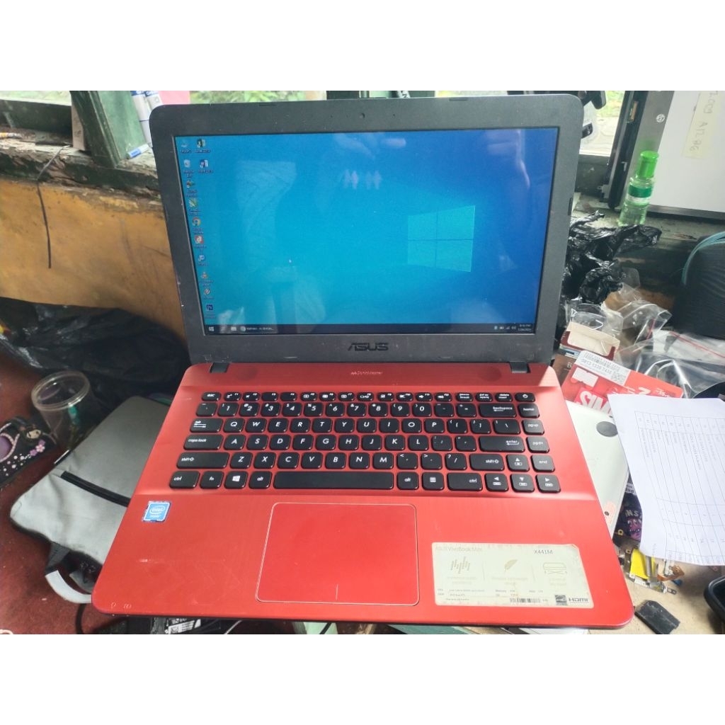Laptop Asus X441M Processor intel celeron N4000