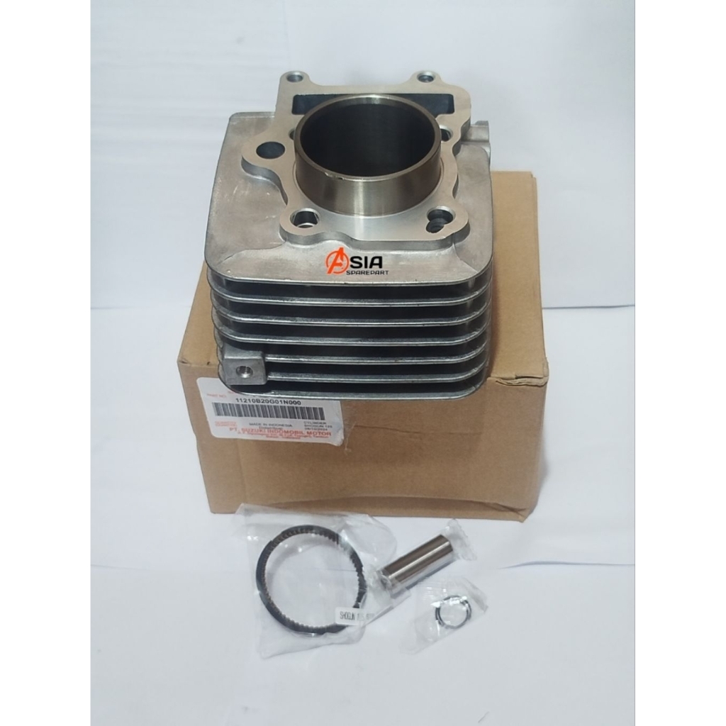 BLOK SEHER SHOGUN 125, Blok Silinder (Cylinder Block) Set Suzuki Shogun125