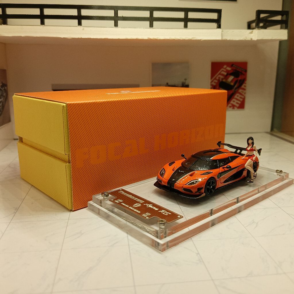 focal horizon koenigsegg agera rs speed orange