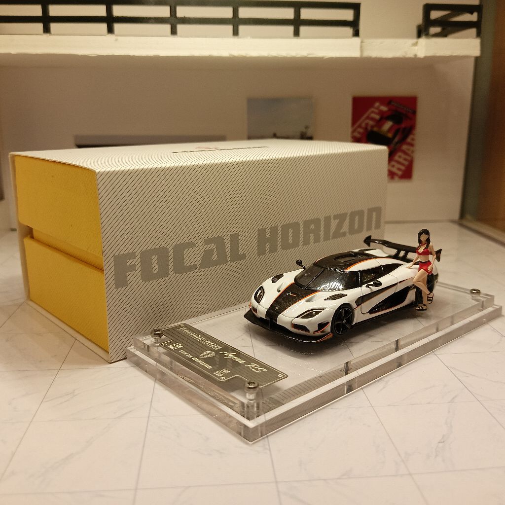 focal horizon koenigsegg agera rs white