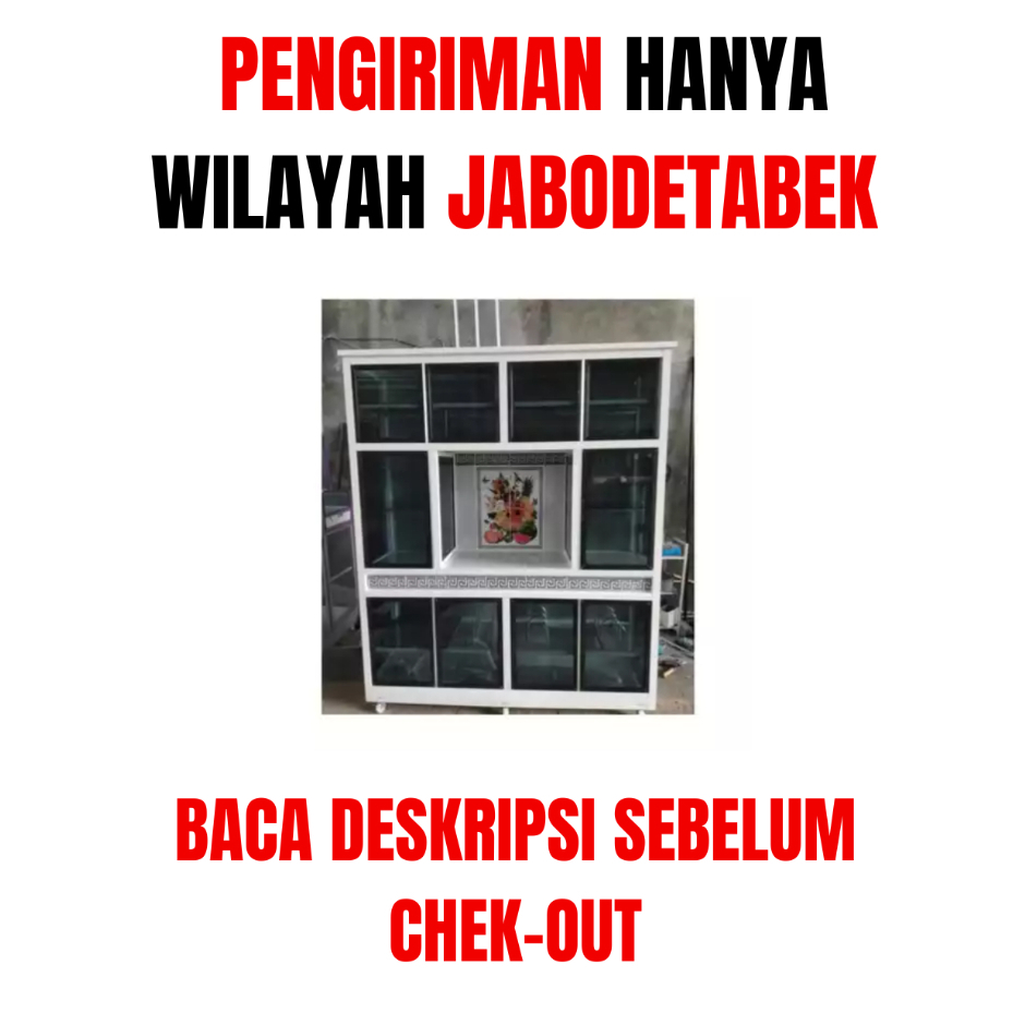 BACA DESKRIPSI / CHT ADMIN / Rak Piring Aluminium Jumbo 10 Pintu / Rak Piring alumnium / Rak piring 