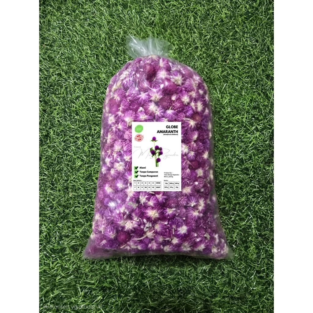 Globe Amarant Teh Bunga Kenop 1kg