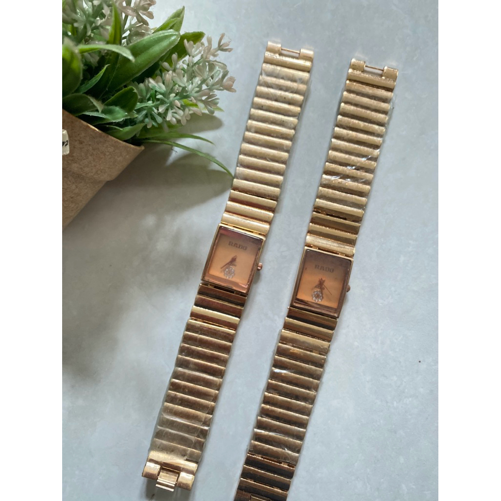 Jam Tangan Rantai Rado Gold