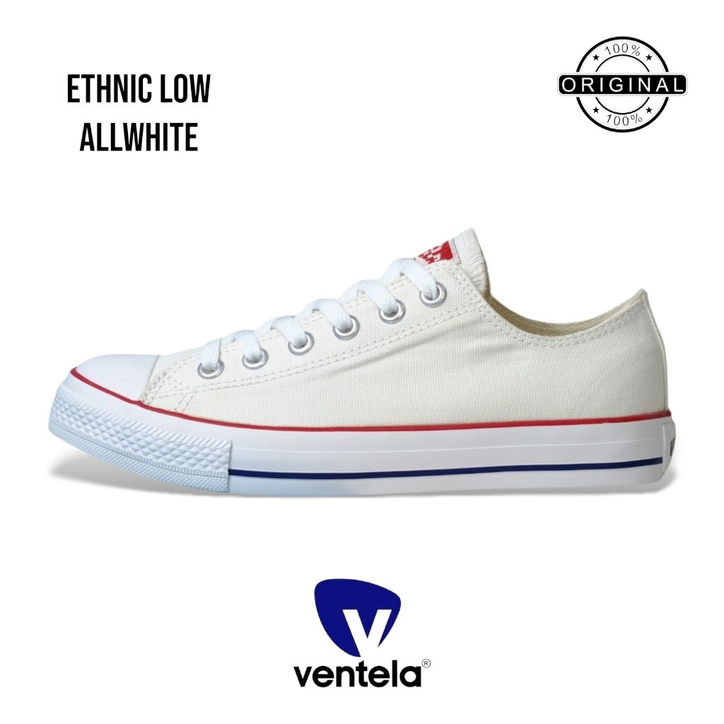 Ventela Original Ethnic Low White