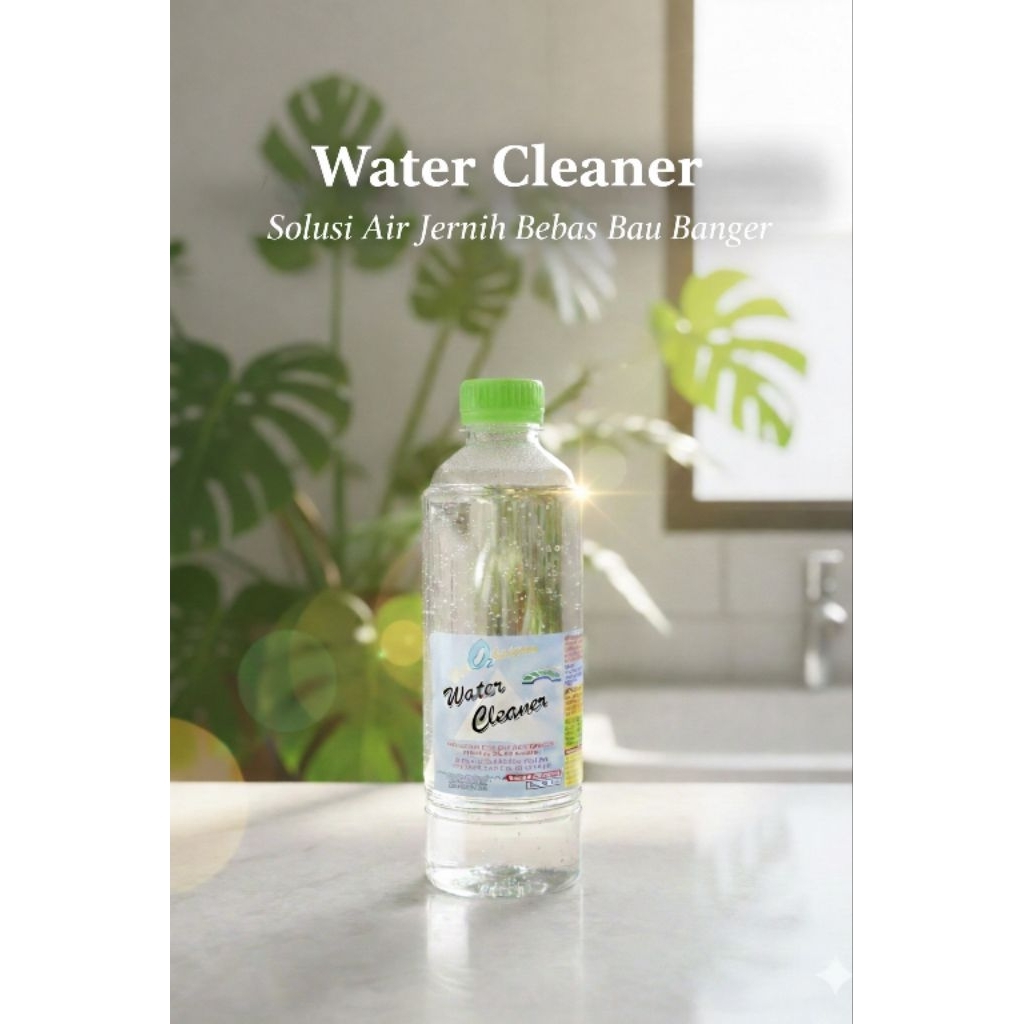 Water Cleaner Perox – Solusi Penjernih Air Sumur & PDAM Anti Bau Banger