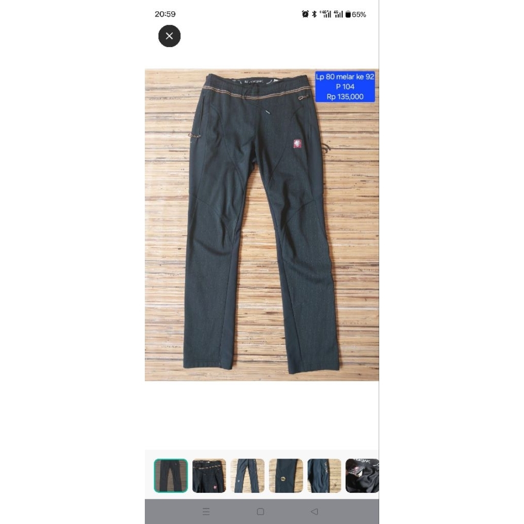 Celana Outdoor Blackyak Karosel