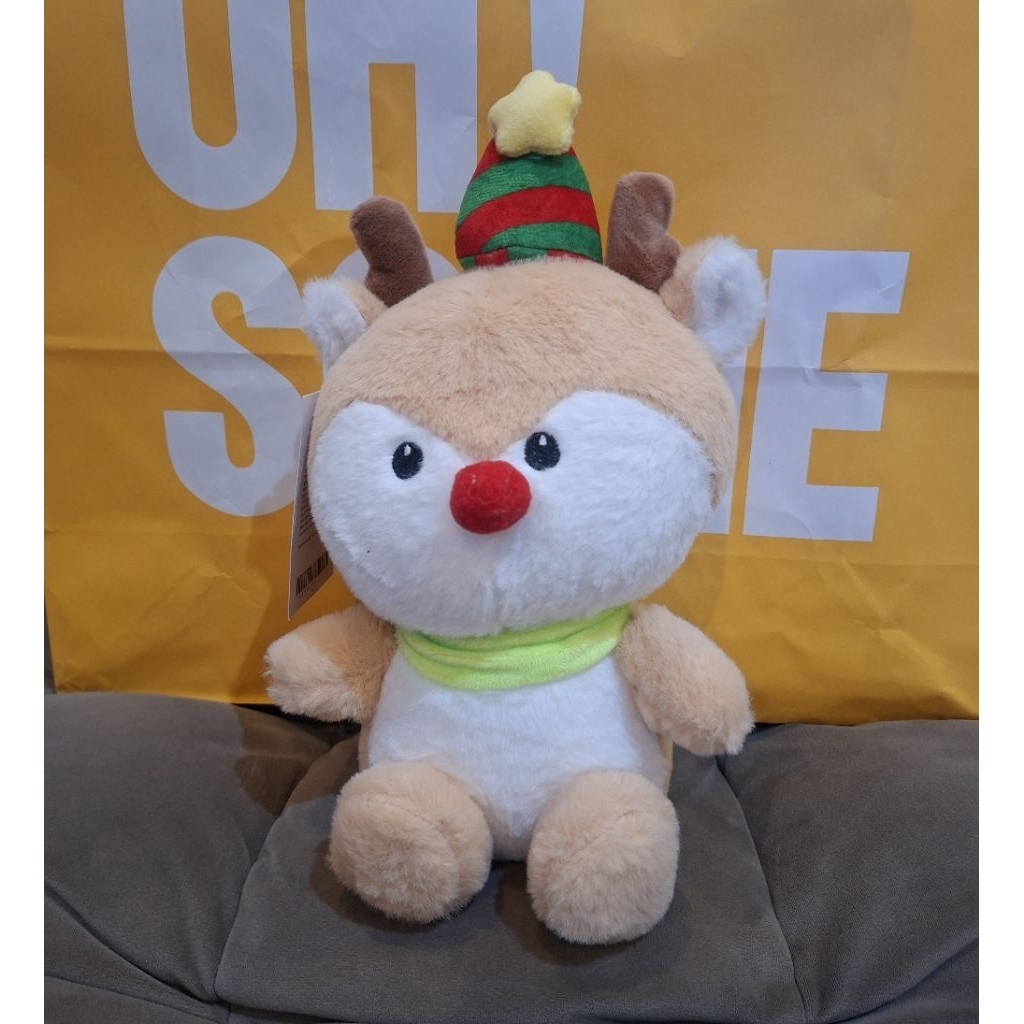 Boneka Rusa Topi Natal (Capit Oh Some)