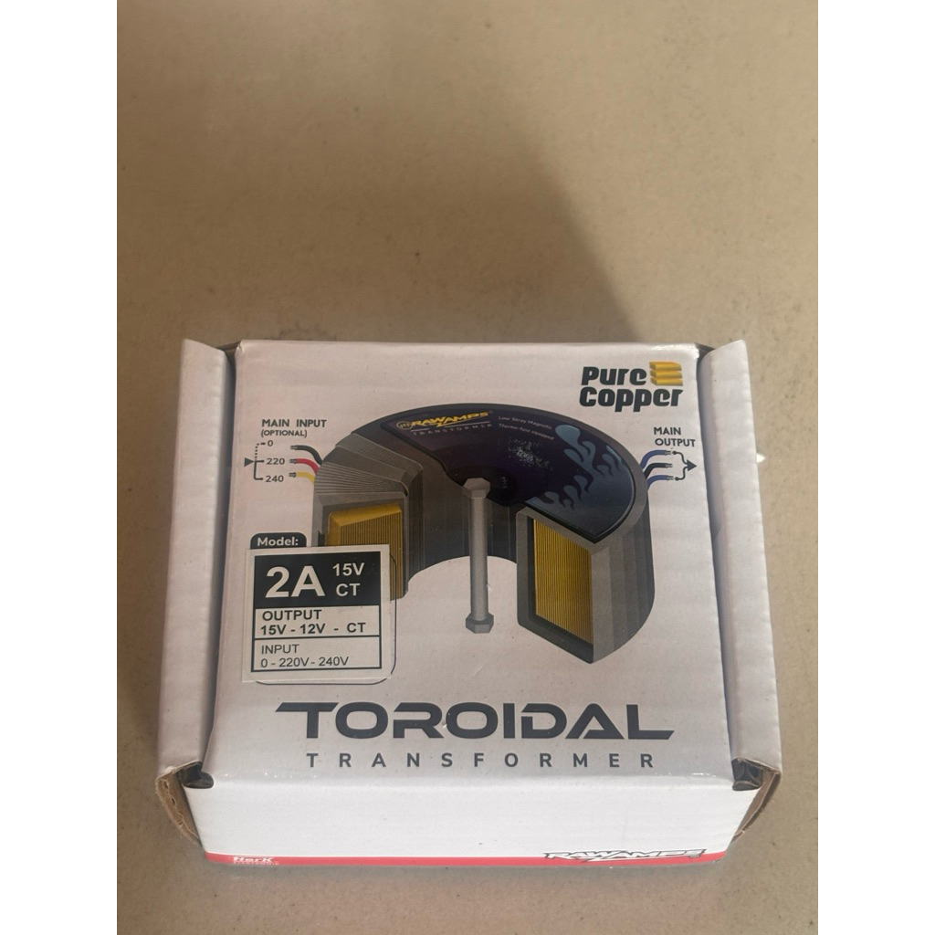 Trafo Donat Toroid Bombardir Blackgate 2A CT 15V